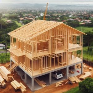casa em wood frame