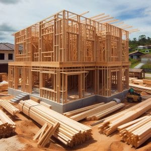casa em wood frame no brasil